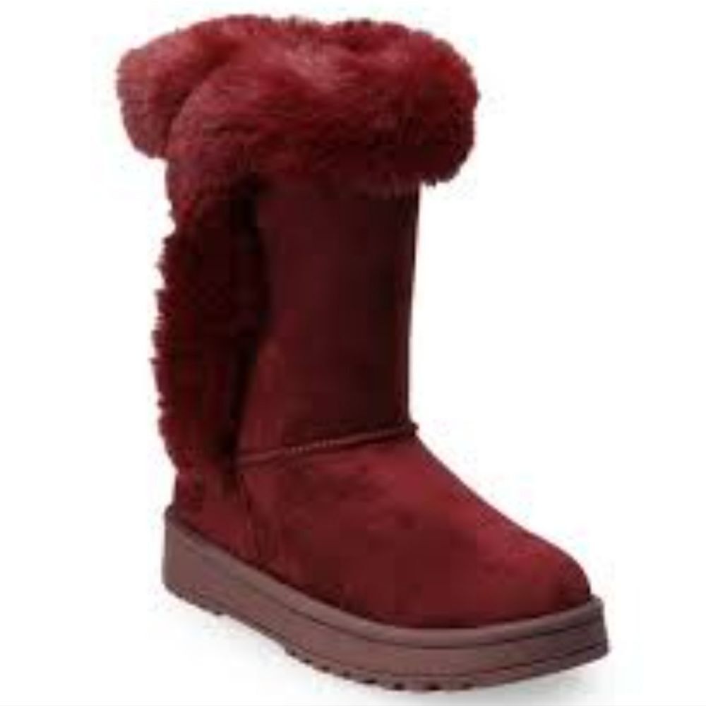 BRAND NEW SO SOPHIA GIRLS WINTER BOOTS FLEXABLE CUSHION SOCK G1